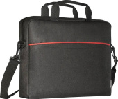Сумка для ноутбука Defender Iota до 16" черный, Большой передний карман на молнии.