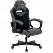 Кресло игровое Zombie VIKING 6 KNIGHT черный/серый ткань с подголов. крестовина металл (9401390000)