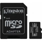 Карта памяти 32Gb MicroSD Kingston Canvas Select Plus + SD адаптер (SDCS2/32GB)