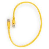 Патч-корд Cablexpert PP10-0.25M/Y, 0.25m, UTP 5e-Cat, желтый
