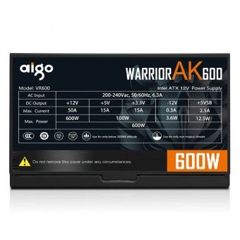 Блок питания ПК 600W AIGO AK600