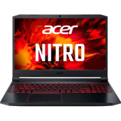 Ноутбук Acer/AN515-55/Core i5/10300H/2,5 GHz/8 Gb/PCIe/512 Gb/Nо ODD/GeForce/1650/4 Gb/15,6 ''/1920x1080/Без операционной системы/черный