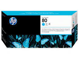Картридж струйный HP C4821A, №80 Голубой, для HP DesignJet 1000/1000+ семейства