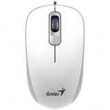 Genius Mouse DX-110 ( Cable, Optical, 1000 DPI, 3bts, USB ) White