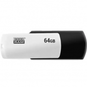 USB-ФЛЕШ-НАКОПИТЕЛЬ  64Gb GOODRAM UCO2 USB 2.0 UCO2-0640KWR11 BLACK/WHITE