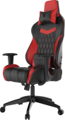 Игровое кресло GAMDIAS ACHILLES E2 L BR <Red, спинка:86см, наклон: 150, нагрузка: до 200кг> v2