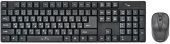 Клавиатура + мышь Oklick 210M Black