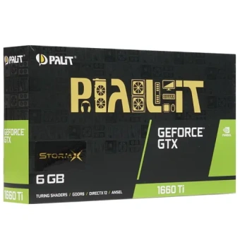Видеокарта PALIT GTX1660Ti STORMX 6G