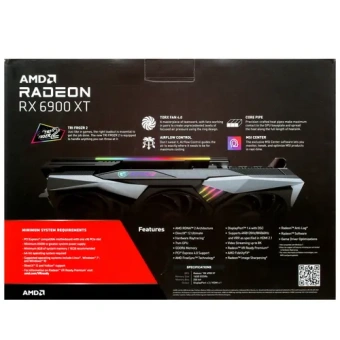 Видеокарта AMD Radeon RX 6900 XT MSI 16Gb (RX 6900 XT GAMING Z TRIO 16G)м