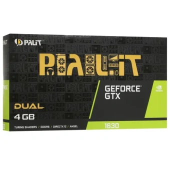 Видеокарта PALIT GTX1630 DUAL 4G (NE6163001BG6-1175D)