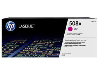 Картридж лазерный HP LaserJet 508A CF363A,Пурпурный,совместимость HP Color LaserJet Enterprise M552/553/557