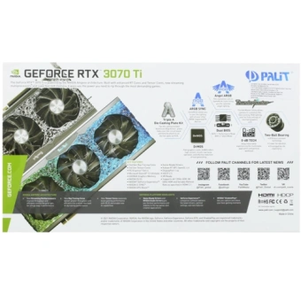Видеокарта PALIT RTX3070Ti GAMEROCK 8G (NED307T019P2-1047G)