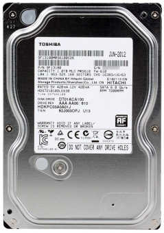 Жёсткий диск 1Tb SATA-III Toshiba (DT01ACA100) OEM