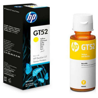 Картридж струйный HP GT52, M0H56AE, совместимые товары HP DeskJet GT 5810 / 5820, желтая